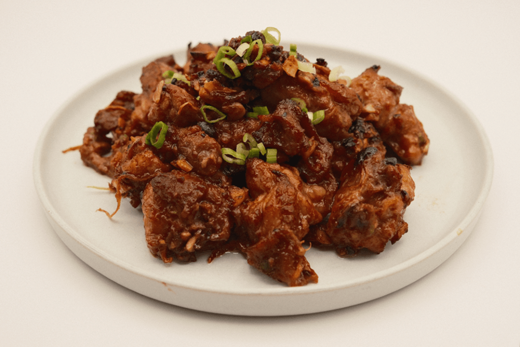 Steamed Pork Ribs with Black Bean Sauce&nbsp;干蒸豉汁排骨