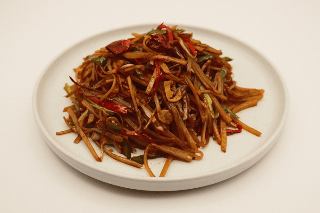 Spicy & Sour Shredded Potatoes&nbsp;酸辣土豆丝